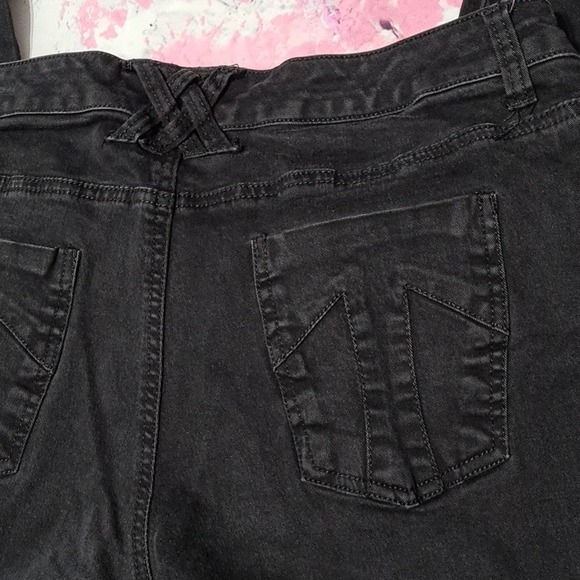 Tripp NYC Black High Waist Jeans Plus Size 16 - Picture 4 of 5